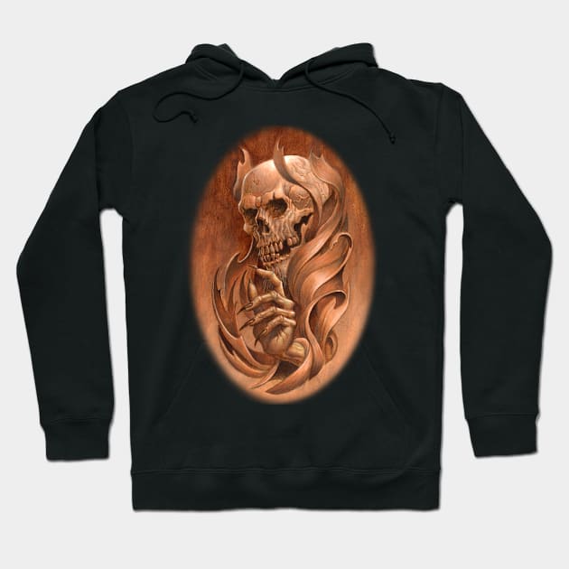 Skeleton King Hoodie by Paul_Abrams